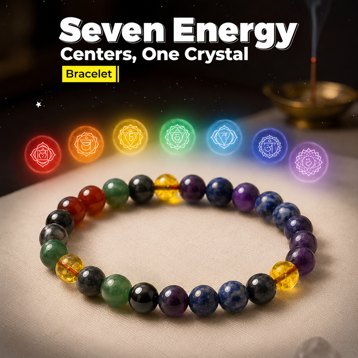 7 chakra bracelet